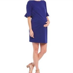 Alex Marie Maternity Blue Dress  size 10
